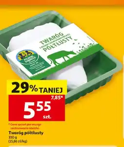 Auchan Twaróg półtłusty Auchan Pewni Dobrego oferta