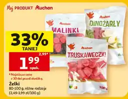 Auchan Żelki truskaweczki Auchan oferta