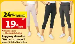 Auchan Legginsy długie s-3xl Inextenso By Auchan oferta