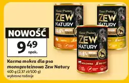 Auchan Karma dla psa kurczak Zew Natury oferta