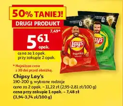 Auchan Chipsy paprykowe Lay's oferta