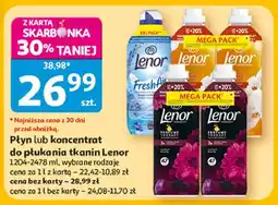 Auchan Płyn do płukania diamond & lotus flower Lenor Parfumelle oferta