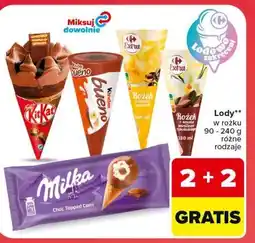 Carrefour Market Lody w rożku oferta
