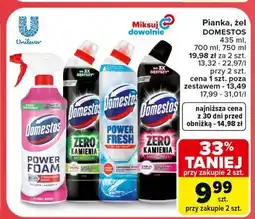 Carrefour Market Pianka, żel DOMESTOS oferta
