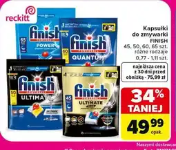 Carrefour Market Kapsułki do zmywarki FINISH oferta