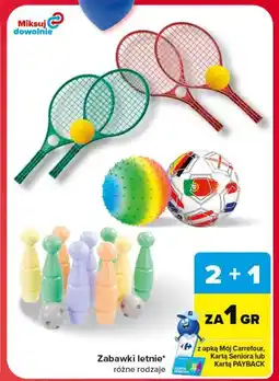 Carrefour Market Zabawki letnie oferta