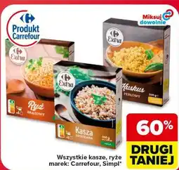 Carrefour Market Wszystkie kasze, ryże marek: Carrefour, Simpl oferta