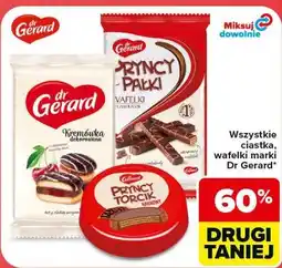 Carrefour Market Wszystkie ciastka, wafelki marki Dr Gerard oferta