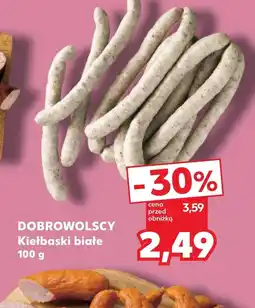 Kaufland Kiełbaski białe Białe oferta