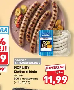 Kaufland Kiełbaski białe Morliny oferta