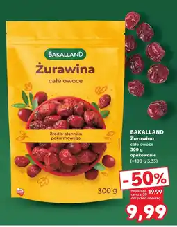 Kaufland Żurawina Bakalland oferta