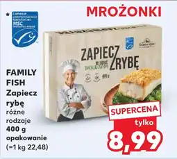 Kaufland Mrożonki Family Fish oferta