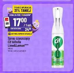 Polomarket Spray czyszczący Cif Infinite Lime & Lemon oferta