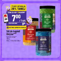 Polomarket Sól do kąpieli OnLine Senses Brasilian Vibes oferta