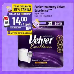 Polomarket Papier toaletowy Velvet Excellence Premium Comfort oferta