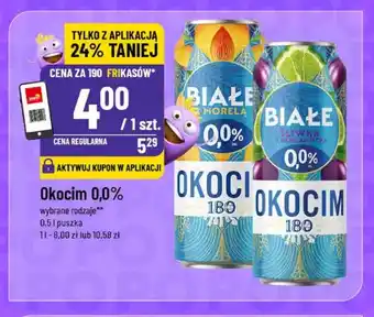 Polomarket Piwo bezalkoholowe Okocim Białe z morelą oferta