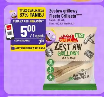 Zestaw grillowy Fiesta Grillesta 18-pak