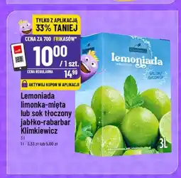Polomarket Sok tłoczony jabłko-rabarbar Klimkiewicz oferta