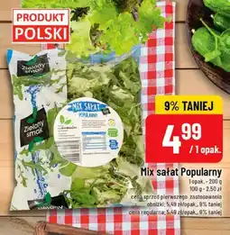 Polomarket Mix sałat Popularny Zielony Smak polski oferta