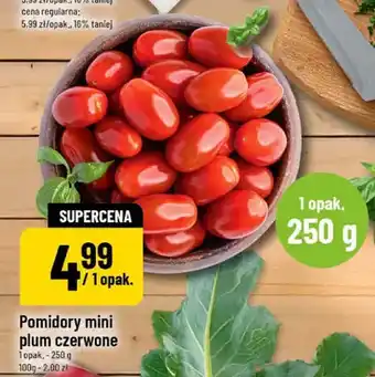 Polomarket Pomidory mini plum czerwone oferta
