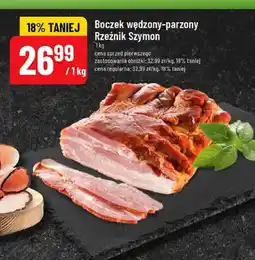 Polomarket Boczek wędzony-parzony Rzeźnik Szymon oferta