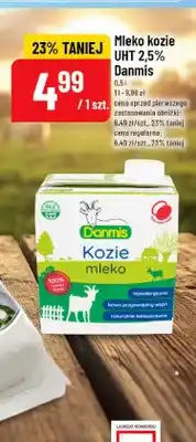 Polomarket Mleko kozie UHT 2,5% Danmis oferta