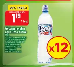 Polomarket Woda mineralna Aqua Rosa Active oferta