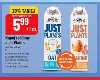 Polomarket Napój owsiany Tymbark Just Plants Oat oferta