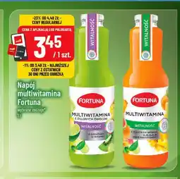 Polomarket Napój multiwitamina Fortuna z zielonych owoców oferta