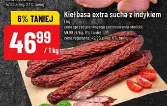 Polomarket Kiełbasa extra sucha z indykiem oferta