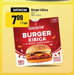 Polomarket Burger kibica z serem i dodatkami Sokołów oferta
