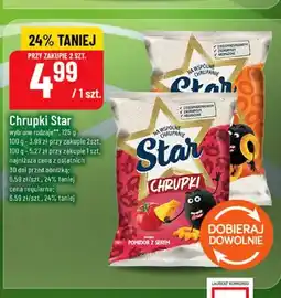 Polomarket Chrupki Star o smaku pomidor z serem oferta