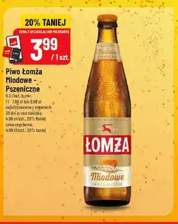 Polomarket Piwo Łomża Miodowe Pszeniczne oferta