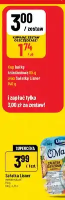 Polomarket Zestaw bułka śniadaniowa 65 g + sałatka Lisner 140 g oferta