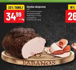 Polomarket Szynka okopcona Kabanos oferta