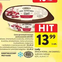 Intermarche Lody bakaliowe Bracia Koral Jak Dawniej oferta