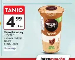 Intermarche Napój kawowy Nescafé Latte Espresso oferta