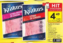 Intermarche Szynka krucha od szwagra Krakus oferta