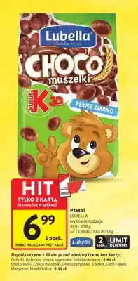 Intermarche Płatki śniadaniowe Lubella Choco Muszelki oferta
