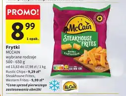 Intermarche Frytki Steakhouse Frites McCain oferta