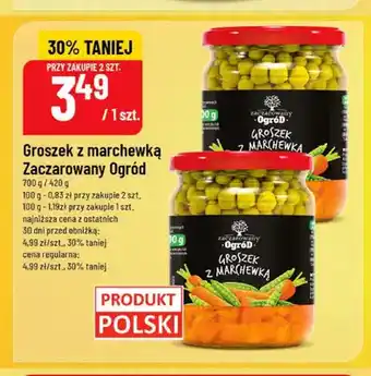 Polomarket Groszek z marchewką Zaczarowany Ogród oferta