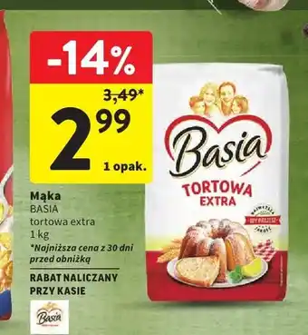 Intermarche Mąka tortowa extra Basia oferta