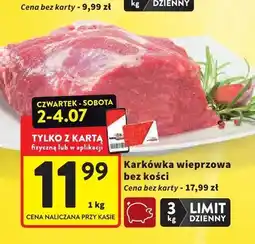Intermarche Karkówka wieprzowa bez kości oferta