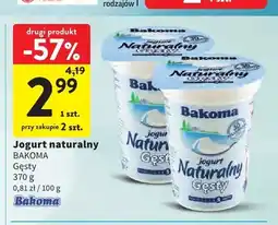 Intermarche Jogurt naturalny Bakoma Gęsty oferta