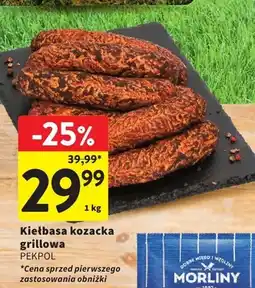 Intermarche Kiełbasa kozacka grillowa Pekpol oferta