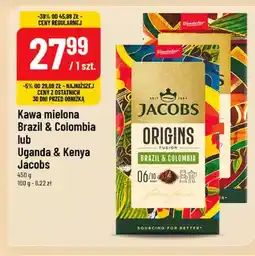 Polomarket Kawa mielona Jacobs Origins Fusion Brazil & Colombia oferta