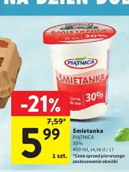Intermarche Śmietanka Piątnica 30% oferta