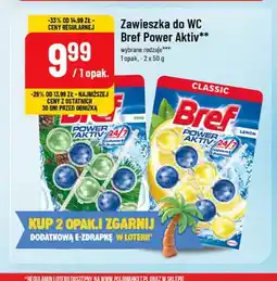Polomarket Zawieszka do WC Bref Power Aktiv Pine oferta