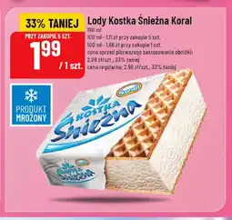 Polomarket Lody Kostka Śnieżna Koral oferta