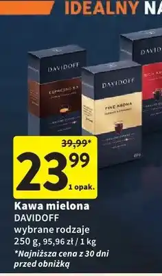 Intermarche Kawa mielona Davidoff oferta